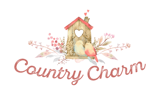 Country Charm Official Brand Logo - Country Crafting & Home Décor